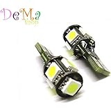 4 Lampade Canbus Lampadine LED T10 COB NO ERRORE BIANCO TARGA - Foto 11