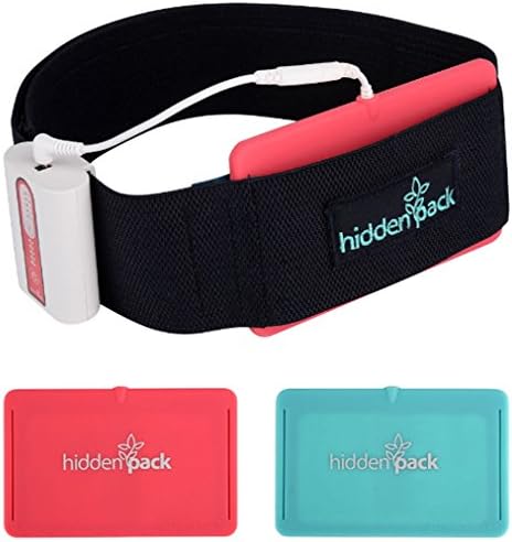 Hidden Pack Portable Compact 6 Hours Heating Effect Rechargeable Healing Warming Personal Heating Device (Pink)
