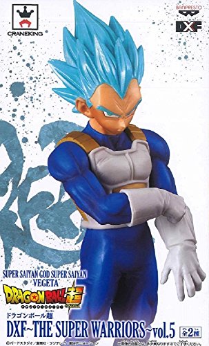 Dragon Ball Super DXF Super Warriors Blue Vegeta Action Figures