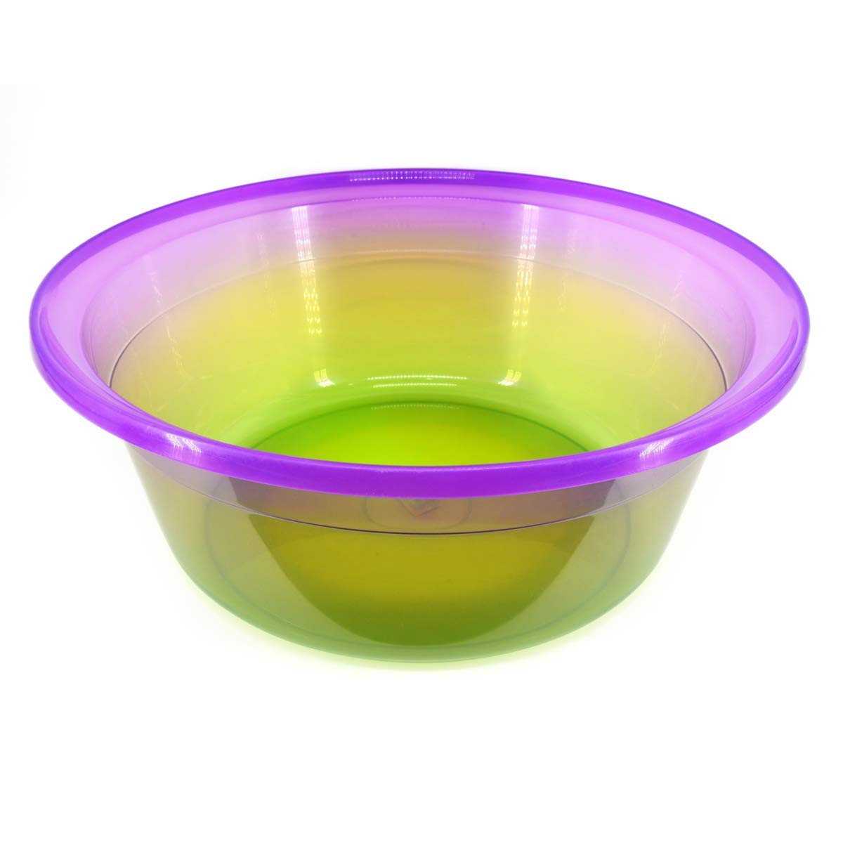 Inllex Home Round Plastic Wash Basin 20L Plastic Round Tub for Washing