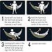Double Camping Hammock with Hammock Tree Straps, Portable Lightweight and Compact Mosquito Hammocks for Backpacking, Travel, Beach, Yard