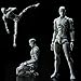 Tulas Action Figure Drawing Model, 1/12 Scale Synthetic Human Body Mannequin Play Toys, Male/Man Action Figure Set, Suitable for Sketching, Painting, Drawing, Artist, Cartoon Figures Action (16 cm)