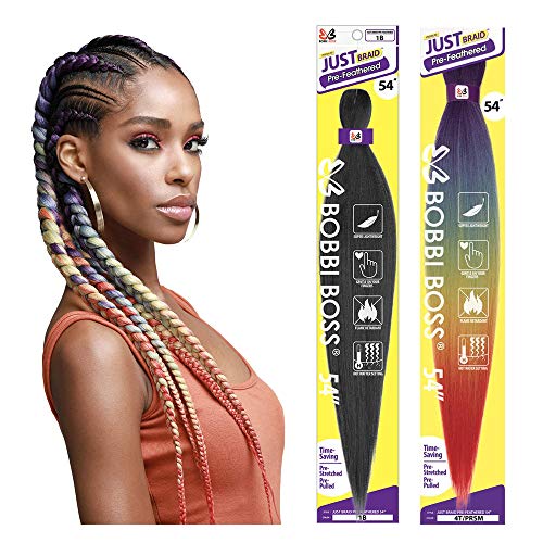 Bobbi Boss Just Braid Pre-feathered Braiding Hair 54
