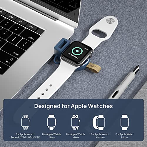 NEWDERY USB Charger for Apple Watch 8, iWatch Charger Portable