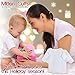 Newborn Long Sleeve T-Shirts (4-Pack) White Cotton Undershirts Bodysuit | Comfort Essentials | Girls & Boys Mitten Cuffs | 0-3 Months
