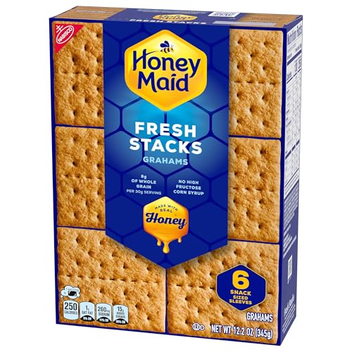 HONEY MAID FRESH STACKS GRAHAM CRACKERS, 12.2 OZ (6 STACKS)