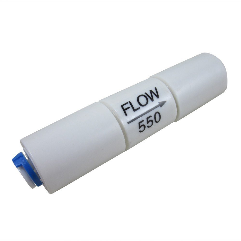 TmallTech 100GPD/200GPD Flow Restrictor 550CC 1/4" Quick Connect for RO Reverse Osmosis (Pack of 2)