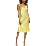 Amazon Com Bebe Satin Slip Dress Black Sm Clothing Shoes Jewelry