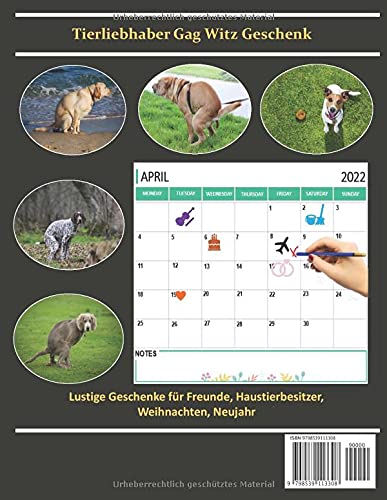 Kackende Hunde Kalender 2022 Lustige Geschenke Fur Freunde Hundebesitzer Weihnachten Neujahr Hundeliebhaber Kacken Hunde 2022 German Edition Jokgift Mathis 9798539113308 Amazon Com Books