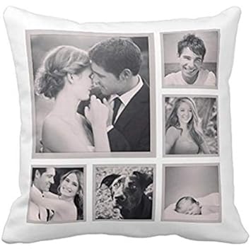 Amazon Com Custom Instagram Photo Collage Pillow Case Home Kitchen