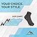 NEWZILL Plantar Fasciitis Socks with Arch Support, BEST 24/7 Foot Care Compression Sleeve, Eases Swelling & Heel Spurs, Ankle Brace Support, Increases Circulation, Relieve Pain Fast (L/XL, Black)