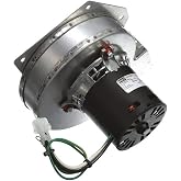 Fasco Induced Draft Furnace Blower, 115, Aluminum Steel, 8 5/8 in W, 7 1/2 in H A143-1 Each