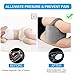 Aocome Knee Pillow for Side Sleepers - Ergonomically Designed for Back Pain, Sciatic Nerve Pain Relief, Leg Pain, Pregnancy and Joint Pain - Memory Foam Leg Pillow (Bonus Sleep Mask)