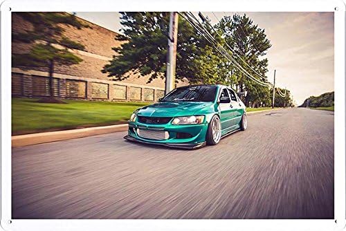 Automobile Car Vehicle Metal Poster Plate Tin Sign by Jake Box (8"x12" inches) A-CAR08700