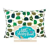 Little Sleepy Head Toddler Pillowcase 13x18-100% Cotton & Hypoallergenic - Turtles