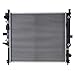 Prime Choice Auto Parts RK809 New Complete Aluminum Radiator