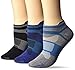 ASICS Quick Lyte Single Tab Running Socks (3 Pack), Thunder Blue, X-Large