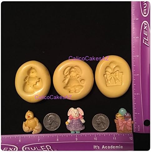 Classic Easter Fondant Mold Set Gumpaste