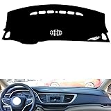leather dash board cover mat Compatible with Buick