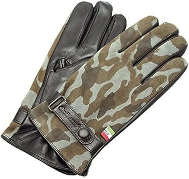 Amazon Co Jp Orobianco オロビアンコ 手袋 Orm 1534 メンズ レザーグローブ カーキ ダークブラウン スポーツ アウトドア