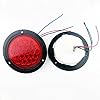 BAYM-4-12V-Round-Red-24-LED-Reverse-Backup-Running-LightChrome-Wire-For-Jeep-UTE-UTV-RV-Truck-Truck-Trailer-light-Pack-of-2-pcs BAYM-4-12V-Round-Red-24-LED-Reverse-Backup-Running-LightChrome-Wire-For-Jeep-UTE-UTV-RV-Truck-Truck-Trailer-light-Pack-of-2-pcs