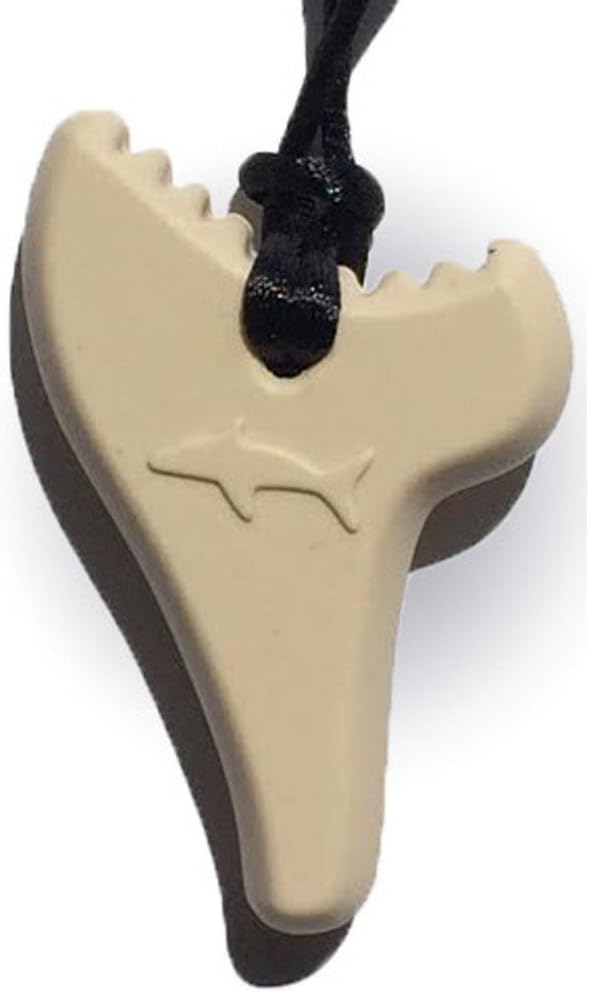 Shark Tooth Teething Necklace by Zen Rocks - a Stylish New Twist to Teething - Seashell