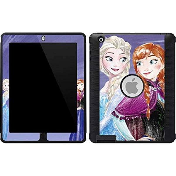 Amazon Com Skinit Decal Skin Compatible With Otterbox Defender Ipad 2 3 4th Gen Officially Licensed Disney Elsa And Anna Sisters Design Cell Phones Accessories
