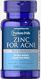 Puritans Pride Zinc for Acne, 100 Count