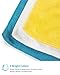 Zeppoli Reusable Microfiber Cleaning Cloth Set - 12 x 16 Inch Microfiber Cloth - 48 Pack Washcloth, Auto Detailing Supplies – Cleaning Rags, Works Great with Windex