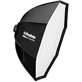 Profoto Softbox 4-Feet Octa (Silver) | 100mm Light Heads, 1 F-Stop Diffuser for A-Series Flashes