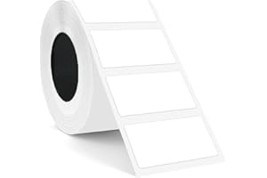 SUPVAN T50M Series Label Maker Tape, 20mm x 10mm 500 Labels/Roll Genuine Laminated Thermal Label Tape Refill, Waterproof Oilp