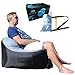 Treadway Air Chair Rapid Inflation, Compact/Lightweight, Inflatable air Filled Beach/Camping Chair - Ideal for Festivals, Gaming, Fishing, Dorm Room, bedrooms & Travel. (Gray/Black)