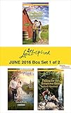 Harlequin Love Inspired June 2016 - Box Set 1 of 2: Her Rancher Bodyguard\Lakeside Sweetheart\Falling for the Hometown Hero