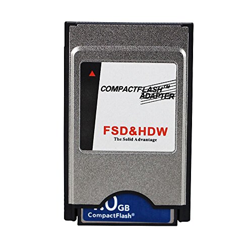 JUZHUO Pcmcia To Compact Flash Adapter, CF Flash Card Reader For Laptop, Converter As PC Card Flash Disk ATA Memory