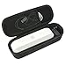 Khanka Hard Travel Carrying EVA Case Bag For Beats By Dr. Dre Beats Pill+ Pill Plus Portable Wireless Bluetooth Speaker - Black. Fits Lighting Cabel and Wall Charger