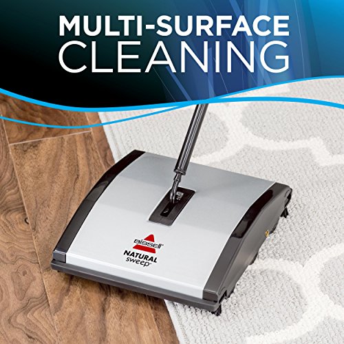 Bissell Natural Sweep Carpet and Floor Sweeper with Dual Rotating