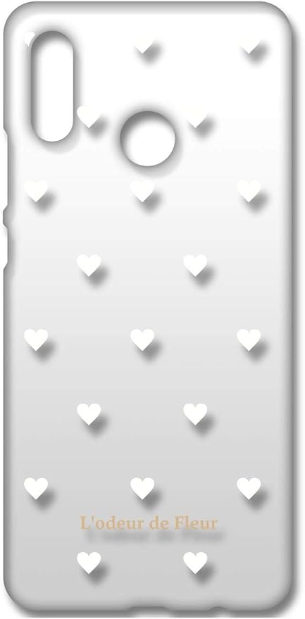 Amazon Sslink Huawei Nova3 クリア ハードケース ハート ドット ホワイト柄 水玉 おしゃれ オシャレ かわいい 可愛い 柄 カバー ジャケット スマートフォン スマホケース ケース カバー 通販