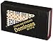 Cream Double 9 Standard Dominos Complete with Black Vinyl Case