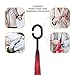 Rainlax Inverted Umbrella Double Layer Windproof UV Protection Reverse Folding Umbrellas for Car Rain Outdoor With C-Shaped Handle