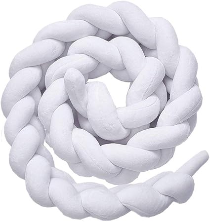 soft knot crib bumper