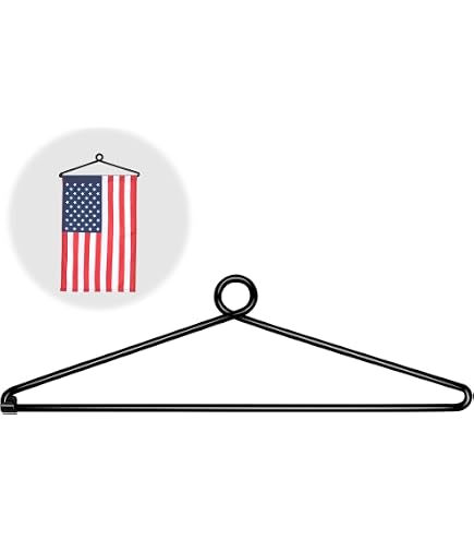 Briarwood Lane Wrought Iron One Piece Garden Flag Hanger AA00041 14" Wide