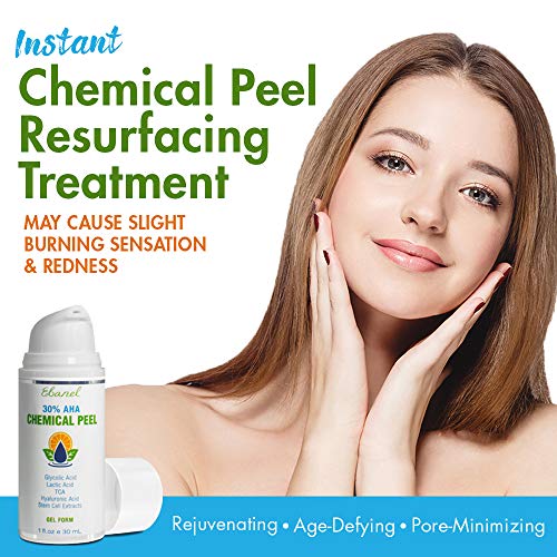 Ebanel 30 AHA Chemical Peel, Gel Form, Face Peeling Treatment with