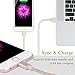 ElectraNet Apple MFi Certified Lightning to USB Sync and Charging Cable - Nylon Braided iPhone Charger Cable 3ft, 6ft, 10ft - iPhone 7, SE, 5, 5s, 6, 6s, 6,i Pad Air, Mini, iPod (Gold)