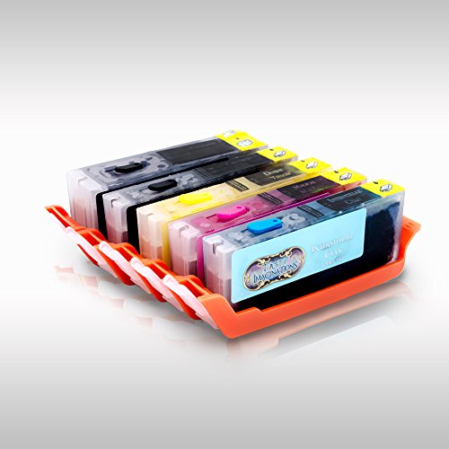 Tasty Imaginations Edible Ink Cartridges for Canon CLI-271 & PGI-270 5 Pack works with MG5720, MG6820, TS5020, TS6020, Cake Ink FDA Compliant (Edible Ink, 1-Pack)
