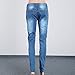 Baifern Women's Casual Hole Destroyed Jeans Pants