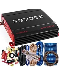 Crunch PX 1000.2   Amplificador de 2 canales (1000 W, clase A B, incluye 4 medidores)