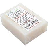 Primal Elements Aloe Soap Base - Moisturizing Melt and Pour Glycerin Soap Base for Crafting and Soap Making, Easy to Cut - 2 Pound