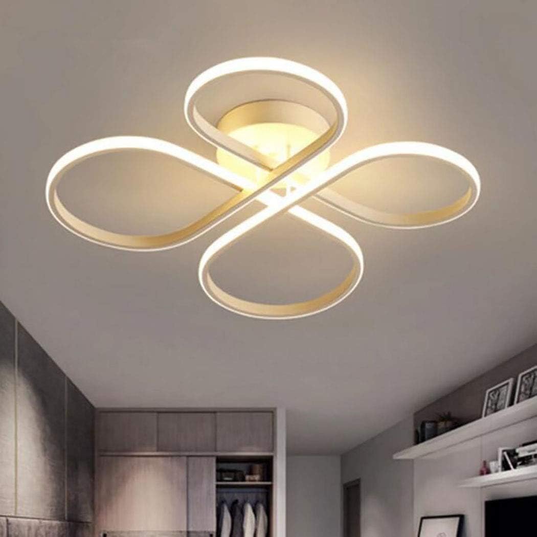 Luz de techo de aluminio LED Moderno montaje empotrado en el techo Luz