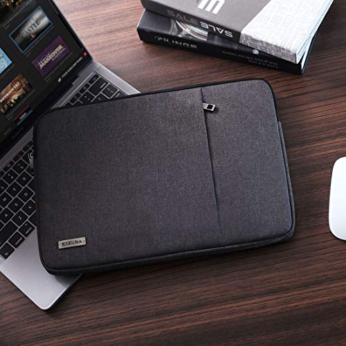 KIZUNA 10 Inch Laptop Sleeve Computer Case Tablet Pouch Bag for 9.7" 10.5" 11" iPad Pro/10.5" iPad Air/10 Microsoft Surface Go/10.5" Samsung Galaxy Tab/10.8" Huawei MediaPad M5 Pro,Dark Grey