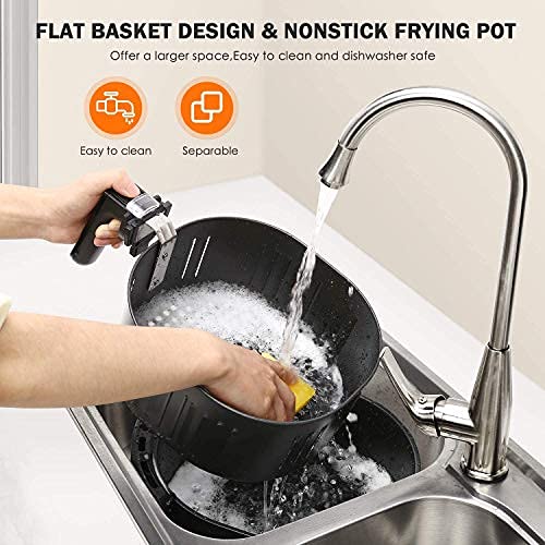 Homever Air Fryer, 5.8 Quart Electric Hot Air Fryers Oven Oilless